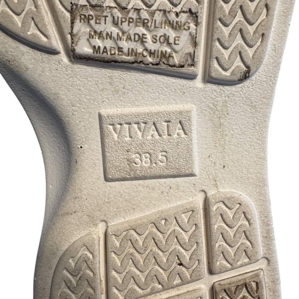 Vivaia Kiara Sport Sandals Size 38.5 US 7.5 Gray Silver Comfort Active Walking - Picture 12 of 12